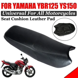 For YAMAHA YBR125 YS 150 YBR 125 YS150 Universal Motorcycle Seat Cover Protector Pad Scooter Seat Cushion Leather Case Pad Mat