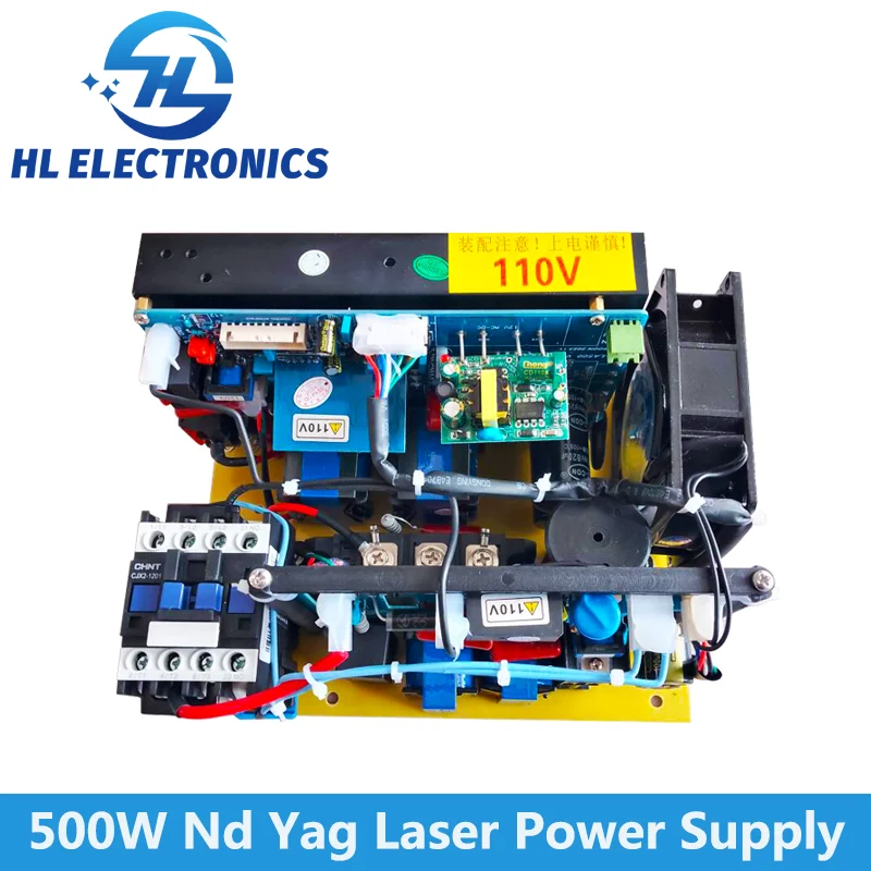 500W Nd Yag Laser Power Supply 110V 220V