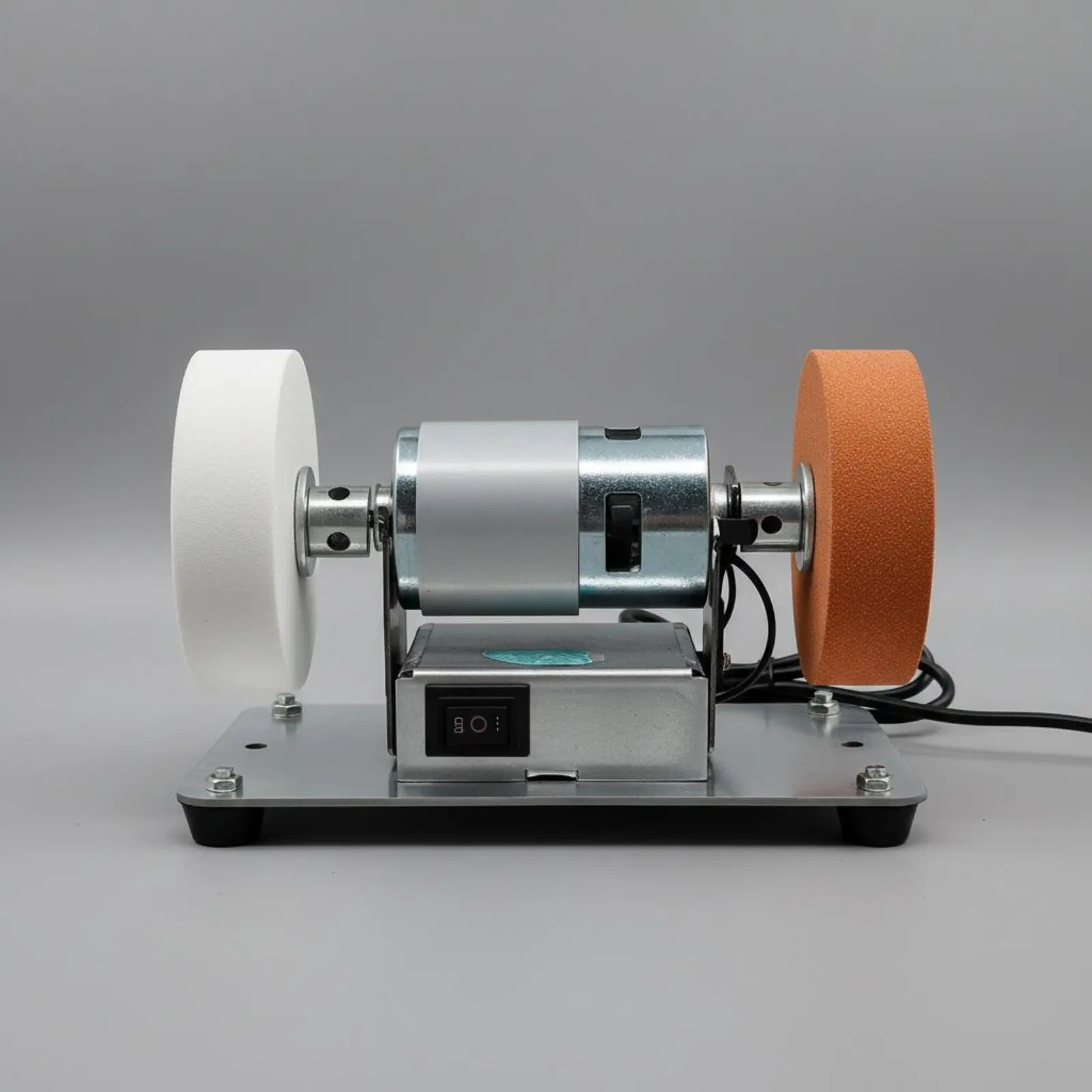 Grinding Wheel Machine Benchtop Grinding Wheel Coarse Fine Grinding Wheel Household Electric Grinding Motor Polishing