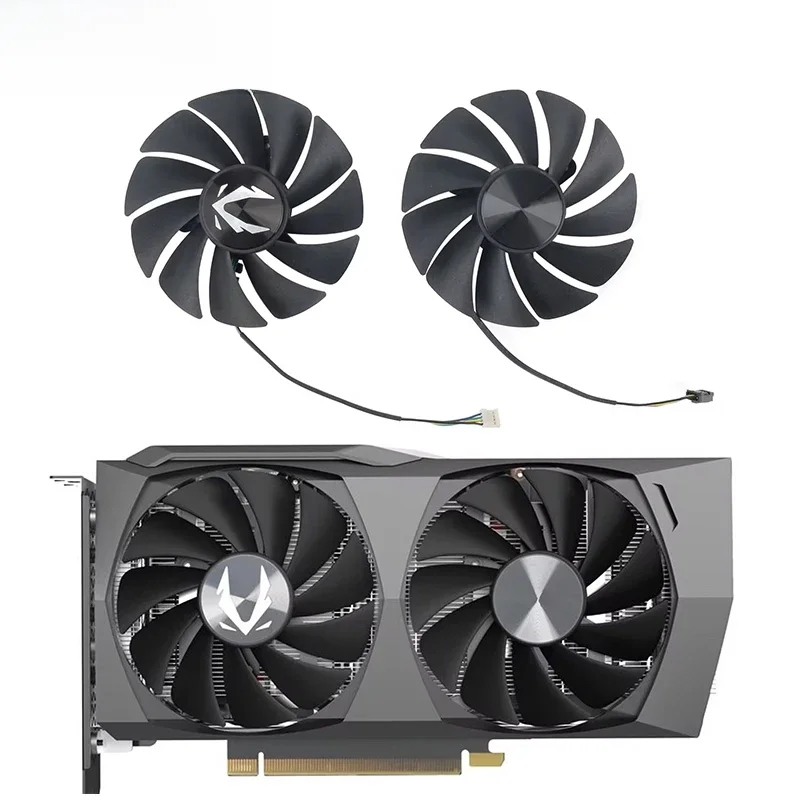88mm GA92S2U RTX3060Ti RTX3060 Ti GPU Wentylator chłodzący kartę graficzną do kart graficznych Zotac Gaming RTX 3060 Twin Edge — zdjęcie produktu 6