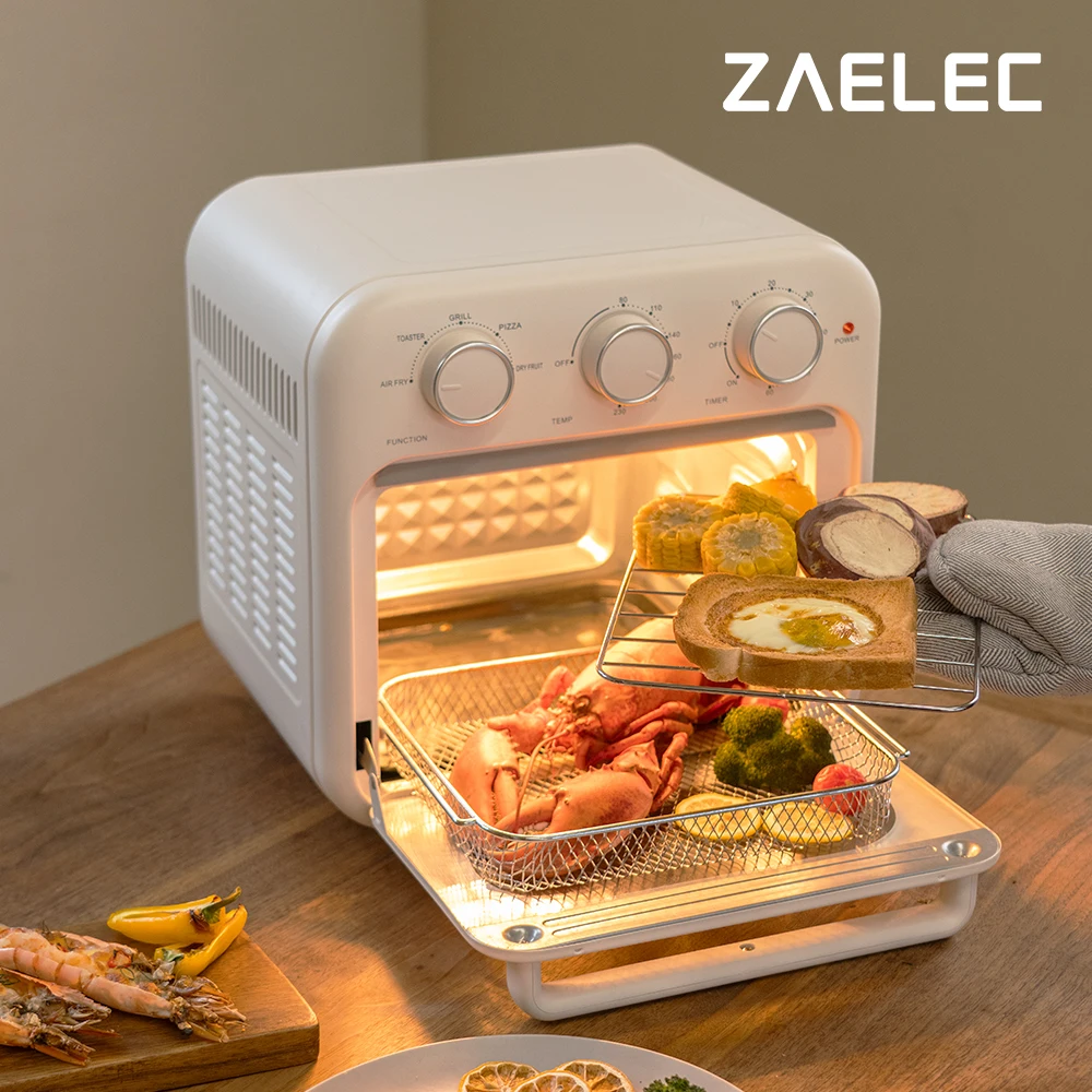 ZAELEC Large capacity oven type air fryer 18L