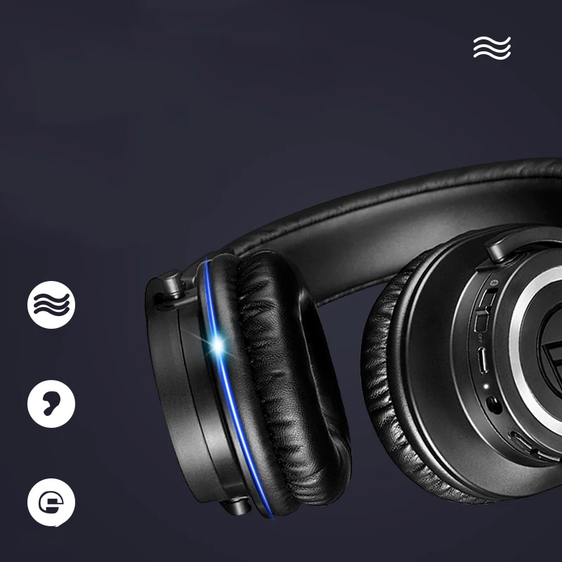 MSR7 Replacement Ear Cushion Soft Foam Earpads Sponge for ATH-MSR7 M50X M40X SX1 Headphone