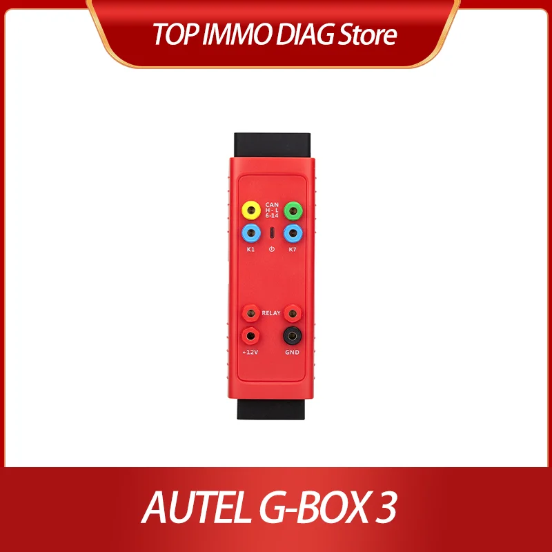 Autel GBOX3 Key Programming Tool G-BOX For Mercedes-Benz BMW Toyota 4A All Key Lost Work Key Programmer With KM100/ IM508/ IM608