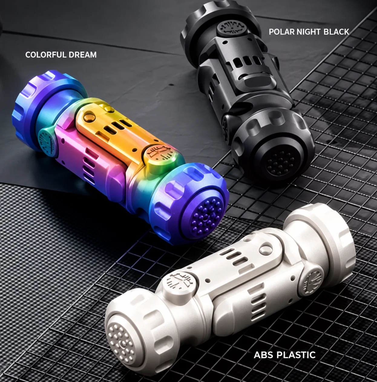 Mini ABS Fidget Toy with Ejectable Shells, Stress Relief Finger Toy, Novelty Gift for Teens and Adults Ages 14+