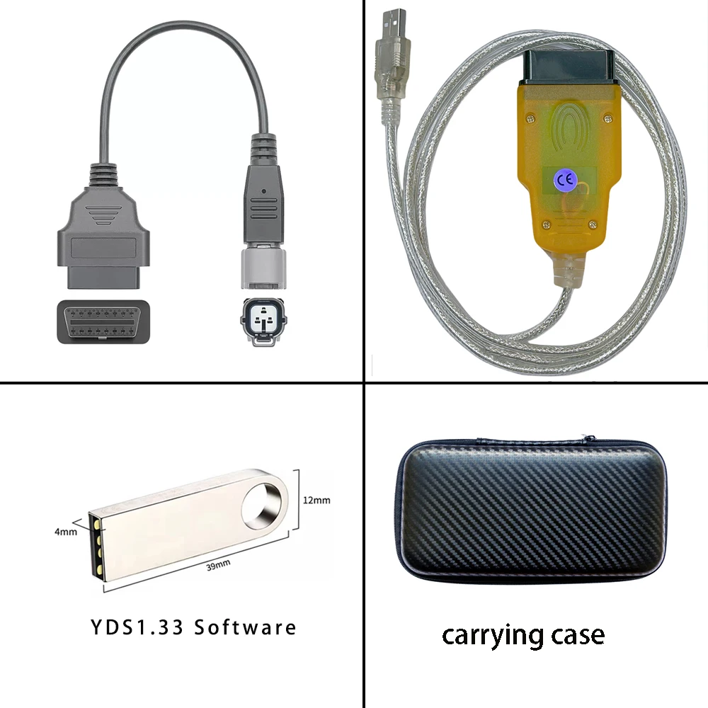 

YDS1.33 Diagnostic Kit for YAMAHA Wave runner Jet boat Marine Outboard With 150cm Cable