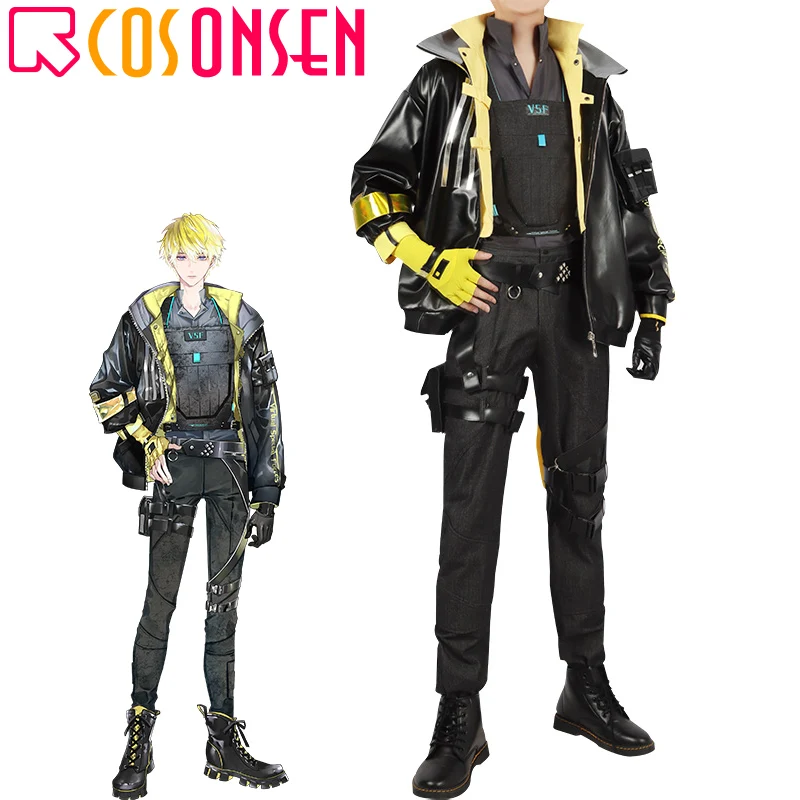 

Vtuber NIJISANJI Sonny Brisko Cosplay Costume COSPLAYONSEN Noctyx Taichou Full Outfits Cosplay Costume Custom Made