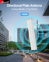 Outdoor Antenna Panel 15DBI High Gain GSM Network Booster 4G Amplifier 2G 3G Repeater 698-2700mHz Coverage farm Village Tunnel