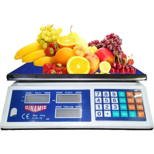 Scales Grocer Grocery Market and SDs Tartıcı Max.40 Kg 2.Gr Sensitivity