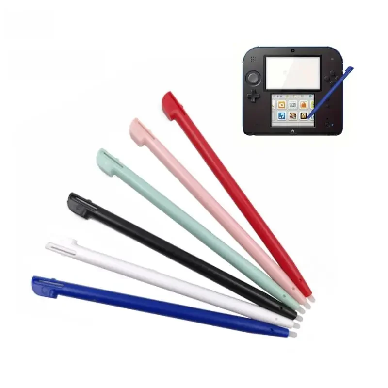 1/2/5/10 pièces stylet en plastique écran tactile stylo pour Nintendo 2DS Console de jeu écran tactile stylet