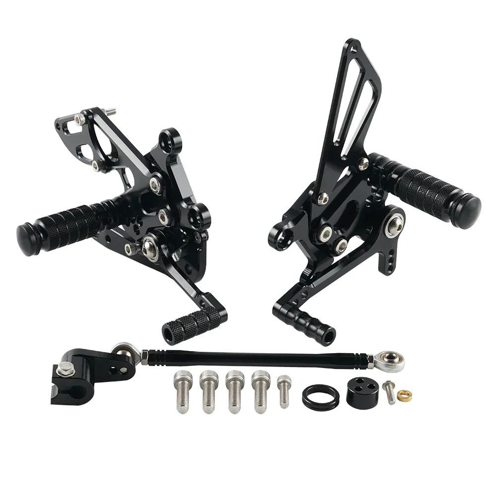 

For Aprilia RSV4 Factory 2009 2010 2011 2012 2013 2014 2015 2016 Motorcycle Adjustable Rearset Footrest Rear Foot Pegs Rests