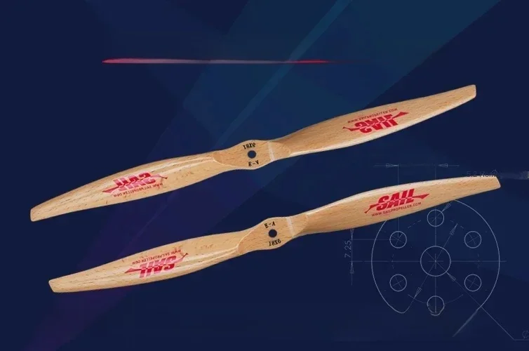 SAIL Zeer efficiënte elektrische beuken CW-propeller voor borstelloze motor - afbeelding 2