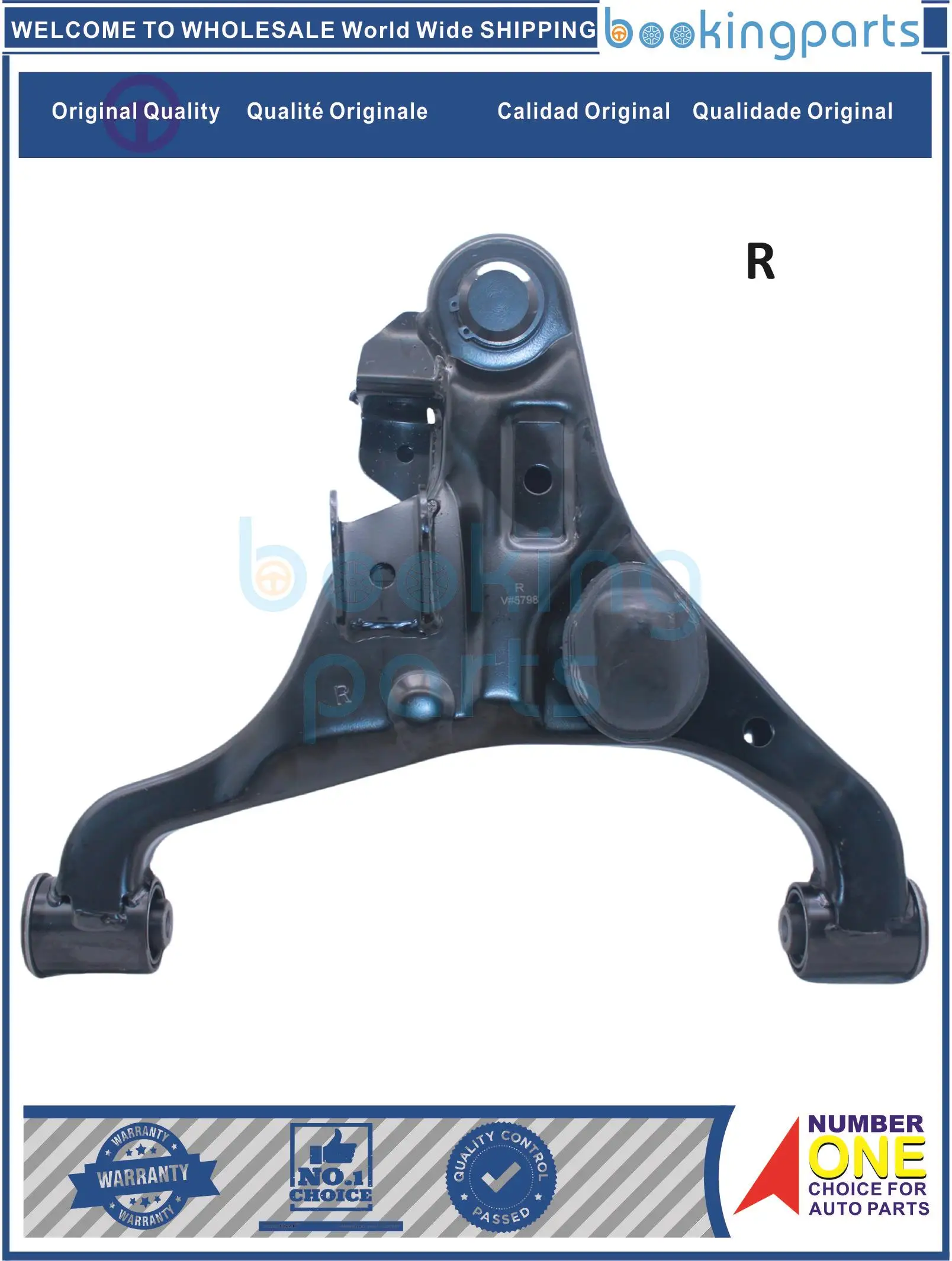 

COA67805(R-B),54500-4JA0A,545004JA0A,545004JA0A[B] Control Arm For NISSAN NP300 NAVARA YD25 2014-