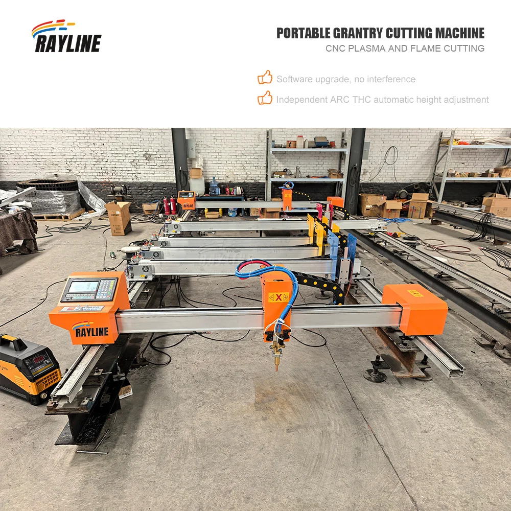 

Best Quality Gantry CNC Plasma Cutting Machine 1530 2030 2560 Sheet Metal Cutting CNC Flame Gas Plasma Cutter 65A 100A 120A 200A