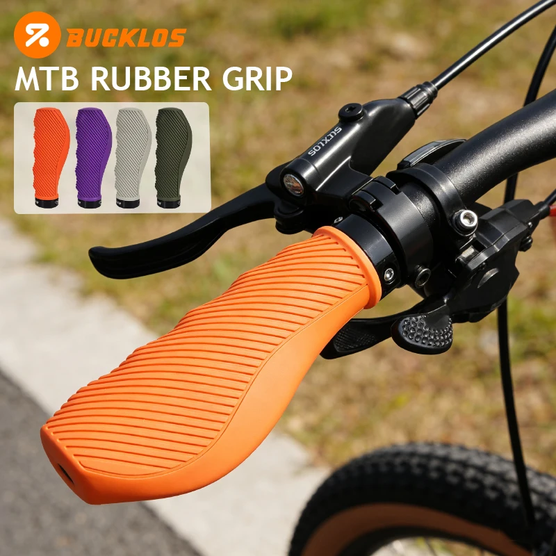

Силиконовые ручки для руля велосипеда BUCKLOS, эргономичные манжеты на руль велосипеда MTB, легкие велосипедные манжеты 22,2 мм, мягкие велосипедные ручки