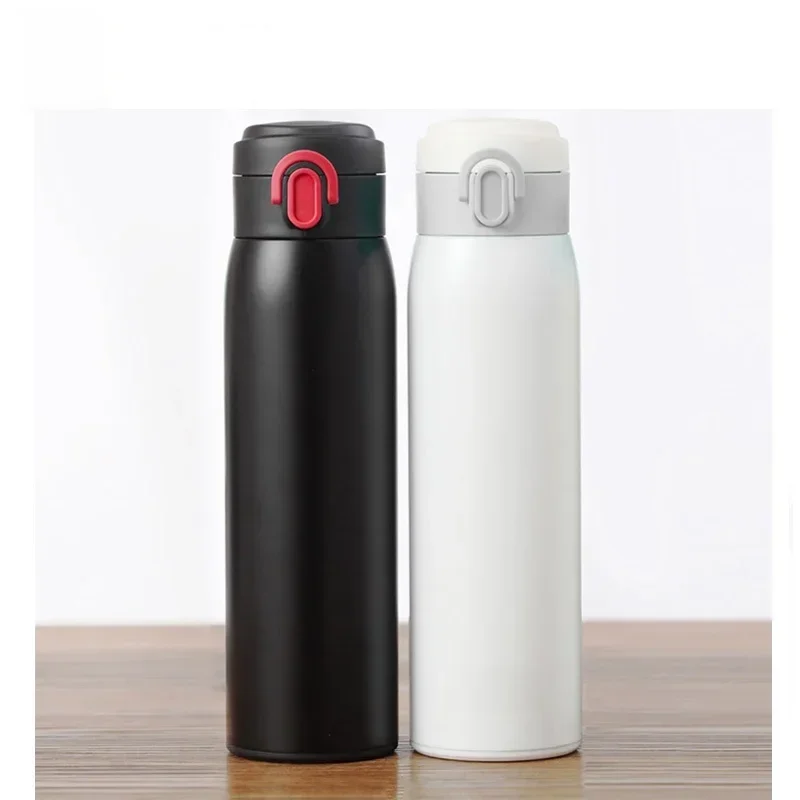 Oryginalny termos Xiaomi Mijia VIOMI ze stali nierdzewnej Kubek na butelkę wody 24-godzinny termos 300ML 460ML Pojedyncza ręka ON/Close — zdjęcie produktu 7