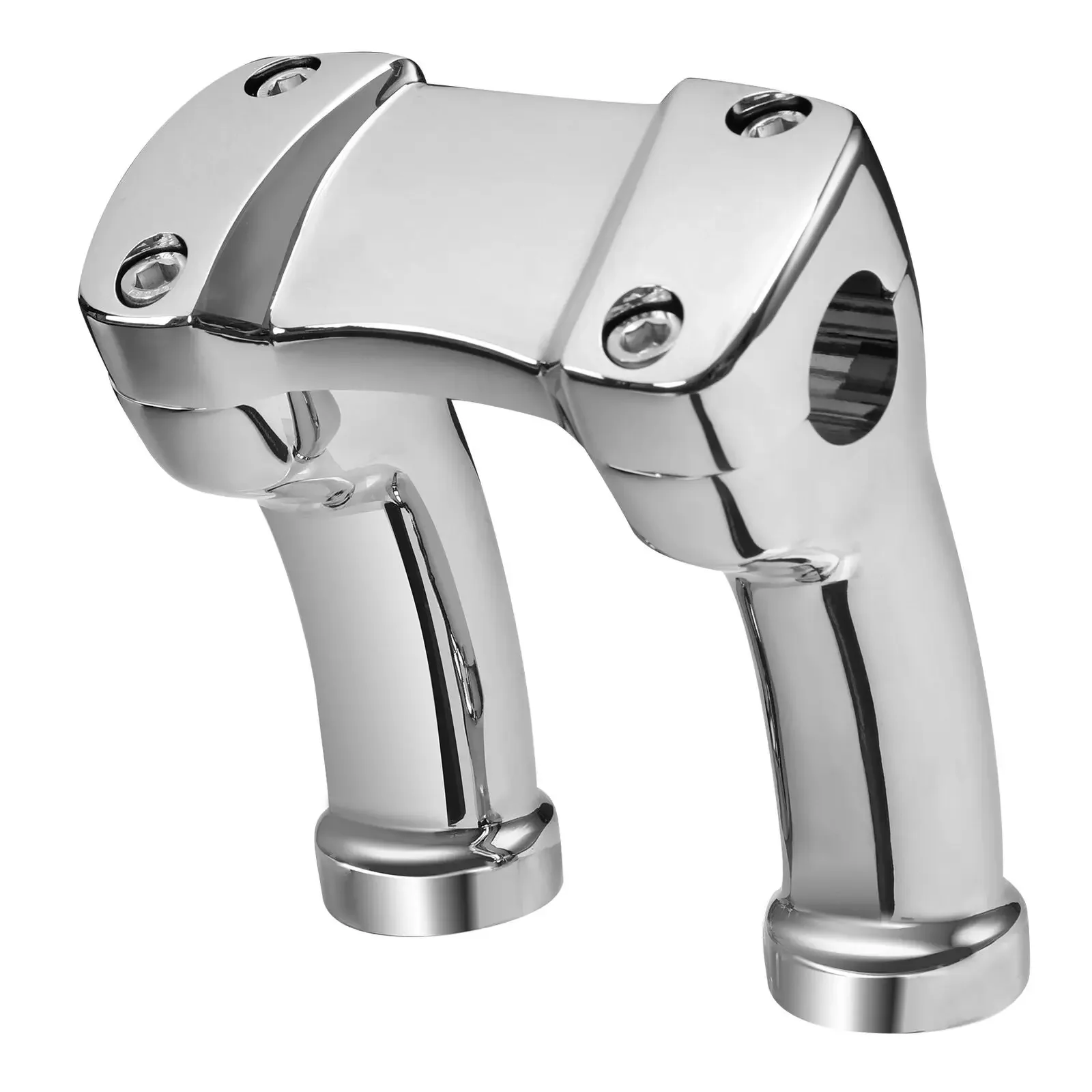 Élévateur de guidon de moto 4 ", barre de 1" pour Harley Softail Springer Dyna Street Bob