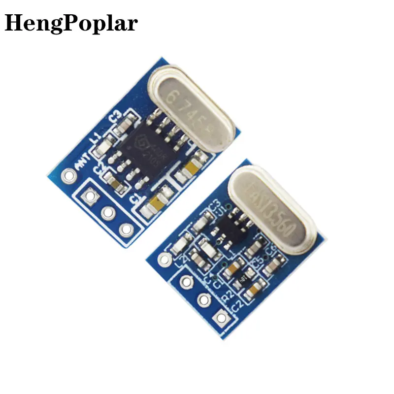 

100 шт., модуль платы приемника беспроводного передатчика 433 МГц SYN115 SYN480R ASK/OOK Chip PCB для arduino