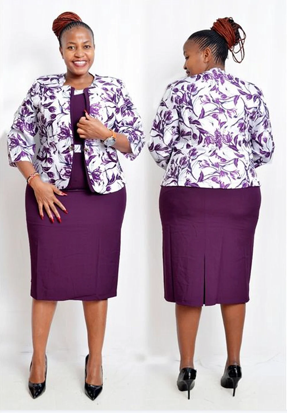 New Arrival African Clothing Big Size Turkey Style Office Ladies Coat and Dress Suit For Women