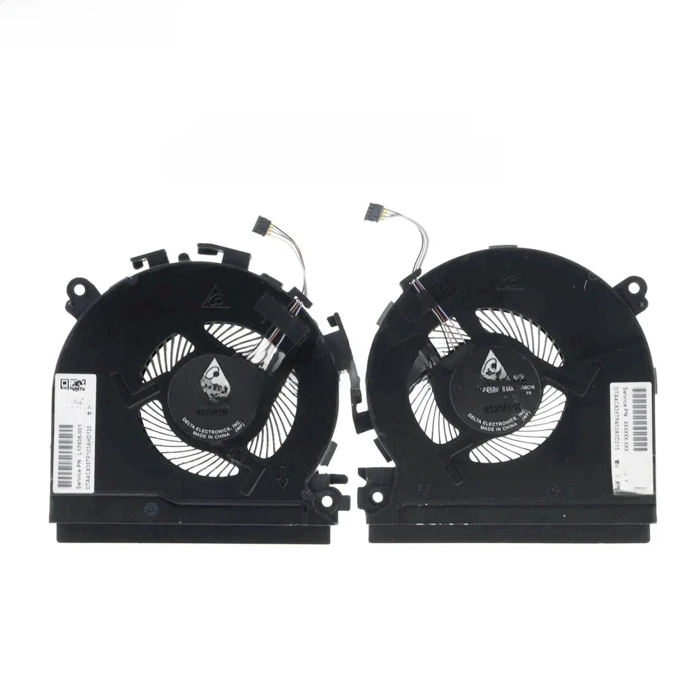 Wentylatory chłodzące CPU GPU do laptopa HP Spectre X360 15-CH 15-CH011dx Chłodzenie wentylatora PC L17605-001 L17606 NS75C00-17J21/17J22 — zdjęcie produktu 7