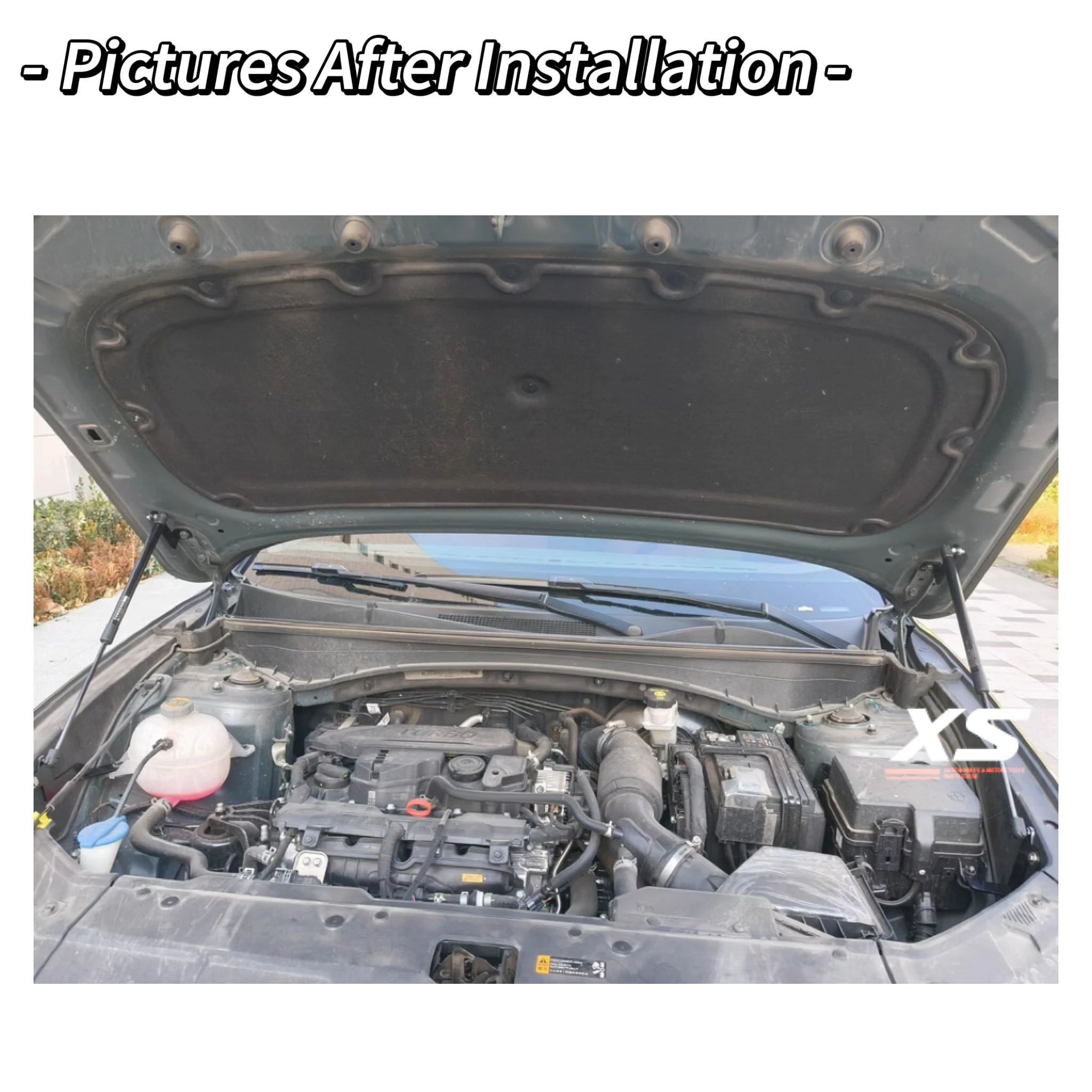 Front Hood Bonnet Struts For Hyundai Tucson NX4 2021-2025 Modify Lift Support Damper Shock Absorber Cylinder Piston Rods Verins