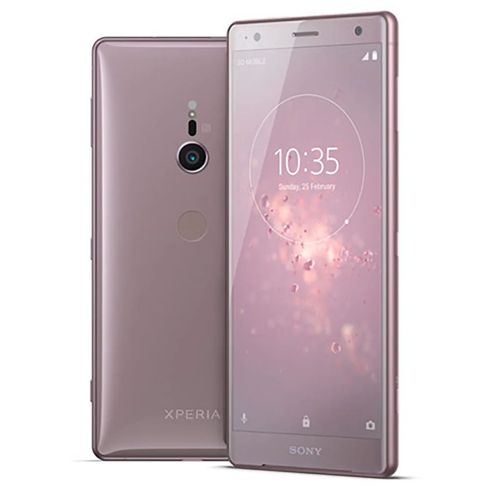 Sony Xperia XZ2 H8216 H8266 odnowiony-oryginalny odblokowany 5.7 ośmiordzeniowy 64GB 4GB RAM 2160p smartfon 19MP telefon komórkowy z systemem Android