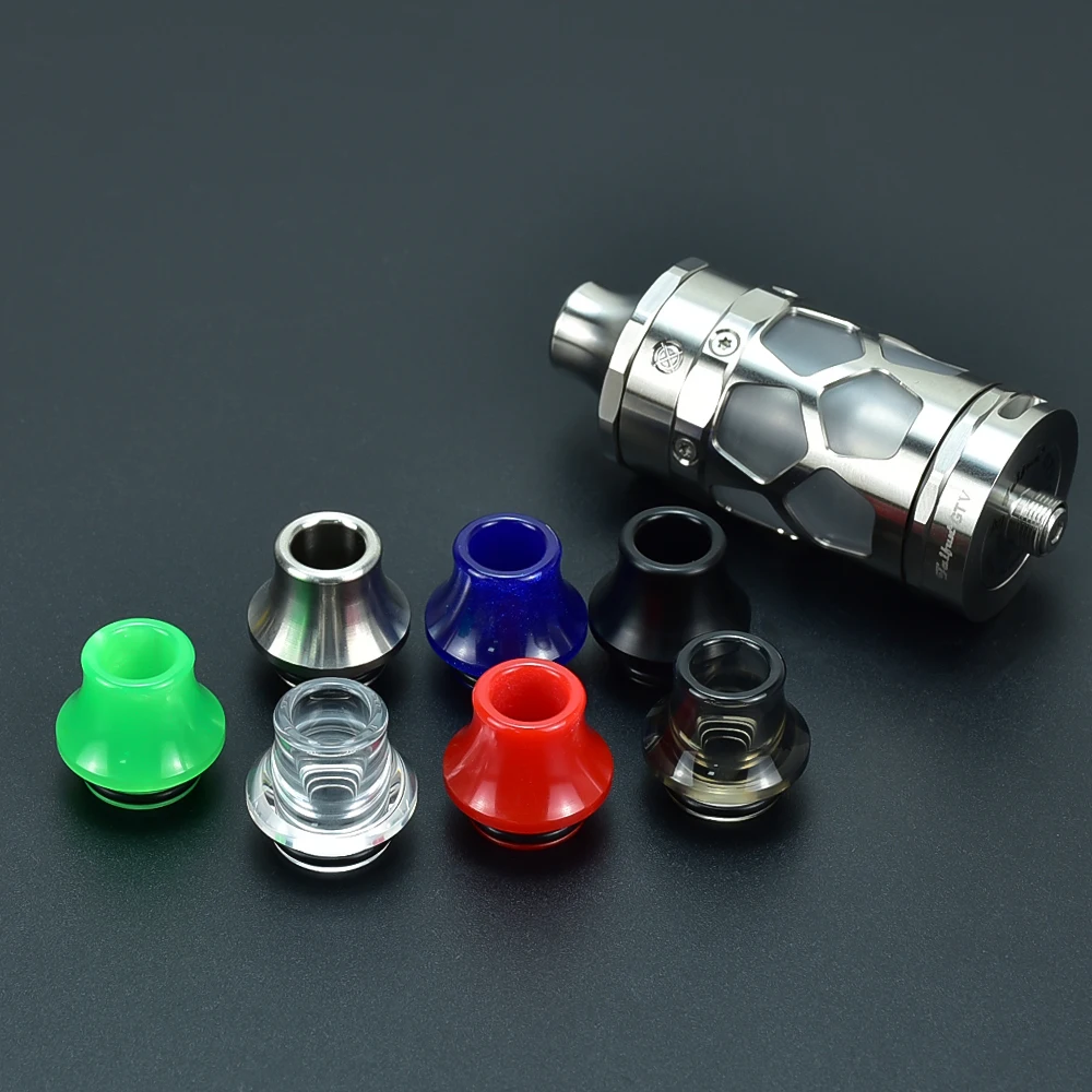 Wolfcoolvape Phong Cách 810 Nhỏ Giọt Đầu 510 Nhỏ Giọt Đầu Chất Liệu Nhựa Cho Zeus X Rta Taifun Gt5 Rta Thả V1.5 Rda