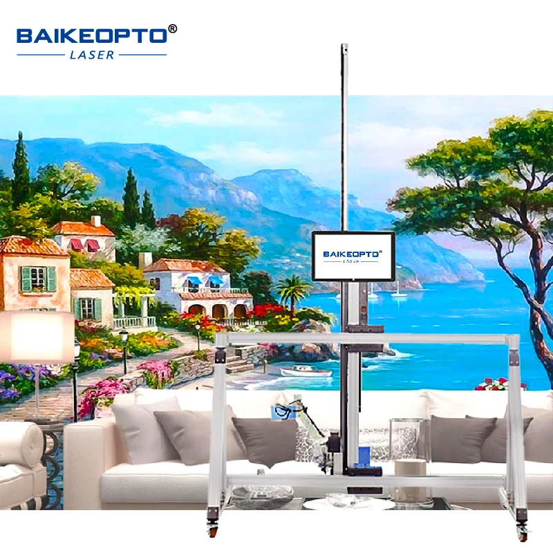 BK-UV32T  AI Wall printer capable of printing on sloping surfaces