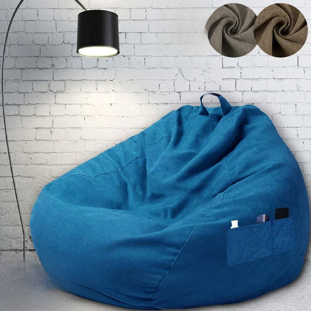 1/2pcs Sofas Cover Replacement Bean Bag Inner Liner Removable Lazy Sofa Inner Liner Washable Bean Chair Bean Bag Inner Bea Cover