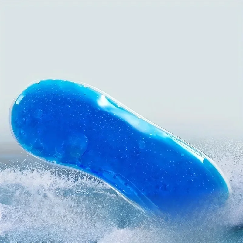 Sac de glace pour masque pour les yeux rafraîchissant en été, sac de glace en gel à double usage pour la thérapie par la chaleur et le froid, sacs de glace et de chaleur en PVC