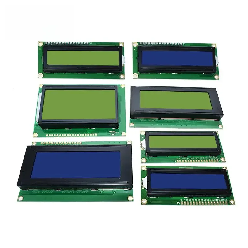 Moduł LCD1602 LCD, 1602, 2004, 12864, moduł, niebieski, zielony ekran, 16x2, 20x4, wyświetlacz LCD, HD44780, kontroler, niebieskie, czarne światło — zdjęcie produktu 7
