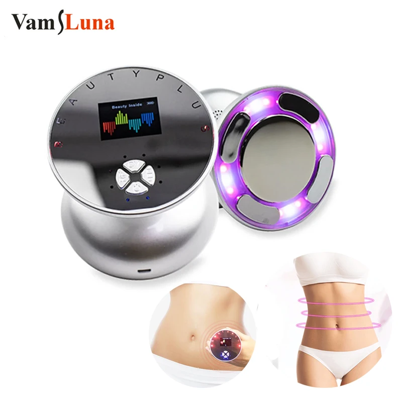 

LED Ultrasound Cavitation Fat Burner Massager for Body Slimming Face Lift Massager Beauty Skin Care Health Shaping Weight Loss