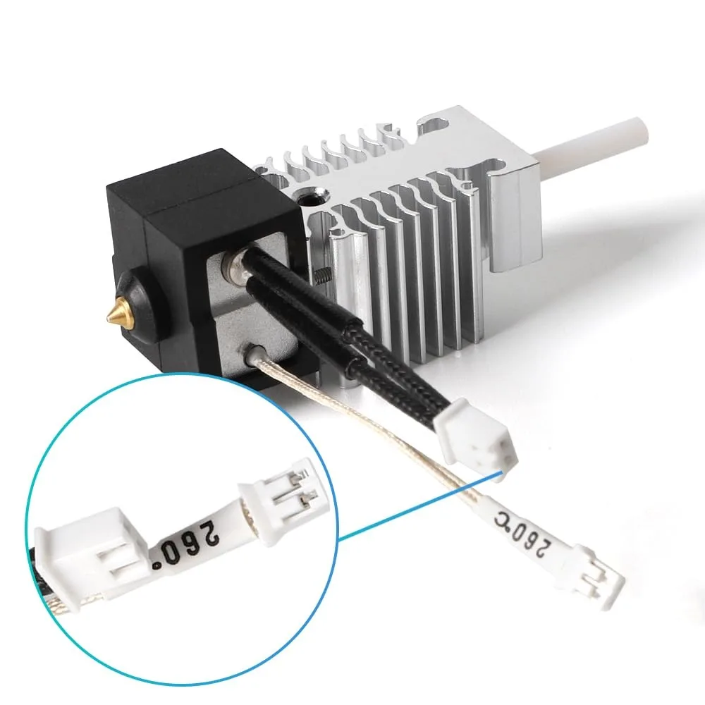 Creality Ender 3 V3 SE Hotend-Kit und Extruder Hotend-Heizblock/Kühlkörper/Thermistor/Heizstabrohr für Ender 3 V3 SE – Detail 4