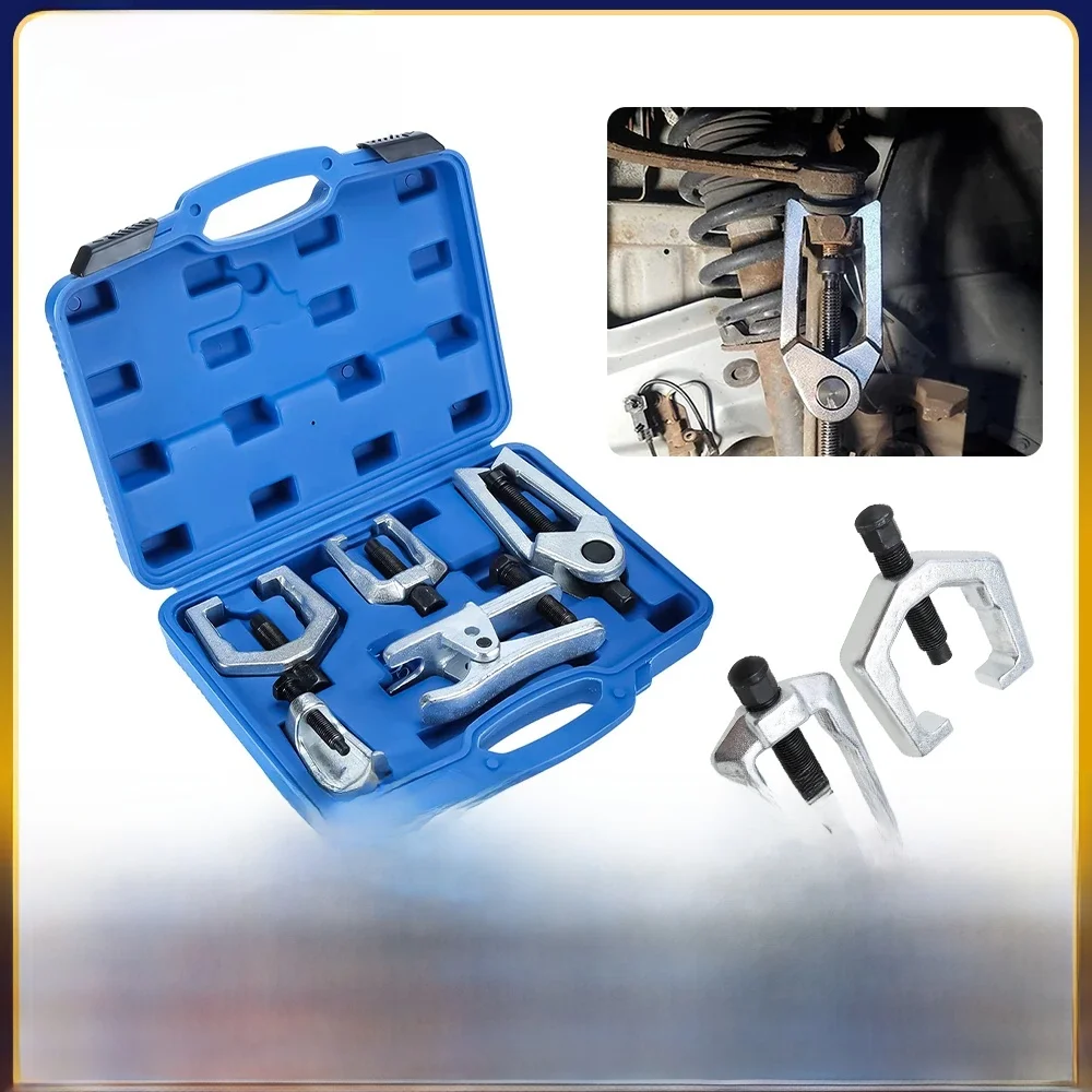 Podofo 5 Stuks Tungsten Kogelgewricht Separator & Trekstang Remover Kit w/ABS Case voor Auto Vrachtwagens Universele - afbeelding 2