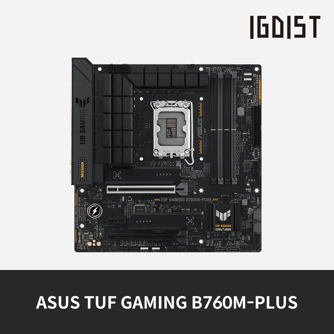 [Domestic shipping genuine] ASUS TUF GAMING B760M-PLUS INTEC & Company IG DIST