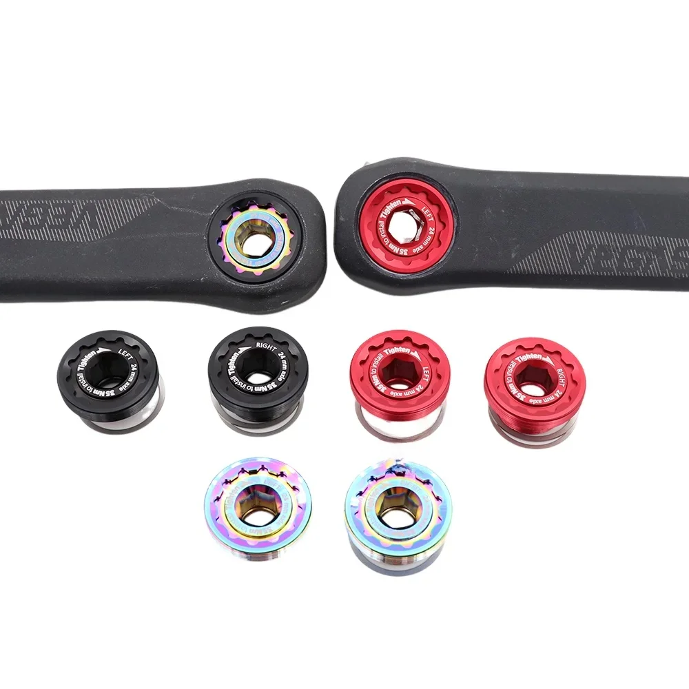 AliExpress ALLTOO Aluminum Alloy Screws for Rotor Bicycle Crank Arm Bolt Self-Extracting 24MM Axis Aldhu Vegast Locking Screw