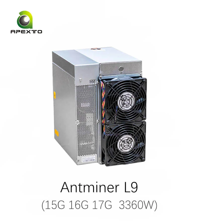 

BUY 5 GET 3 FREE Bitmain Antminer L9 15G 16G 17G 3360W Litecoin Dogecoin Bells Miner