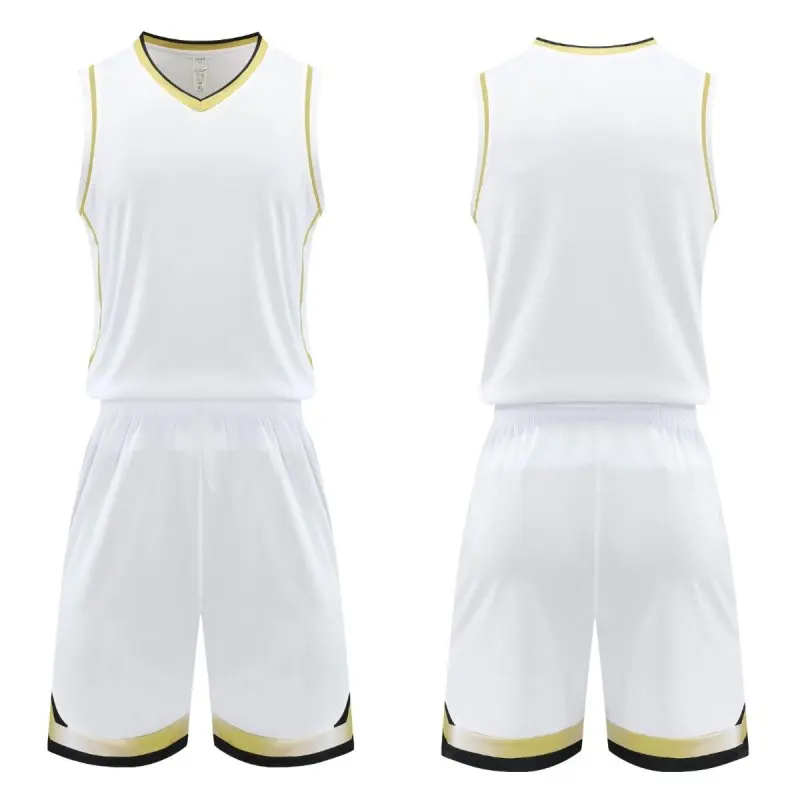 Basketball Set Sports Kit Professional Uniform Training Vest And Shorts Men And Kids Game Team Breathable Basketball Clothing