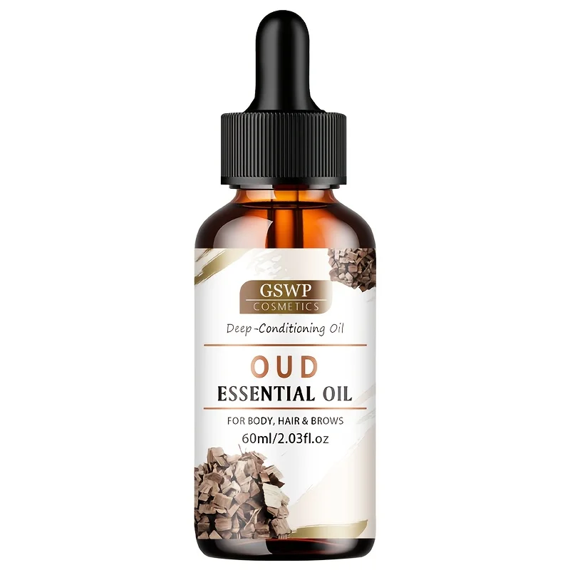 Huile essentielle de oud GSWP, un parfum chaud qui hydrate en profondeur la peau, les cheveux et les