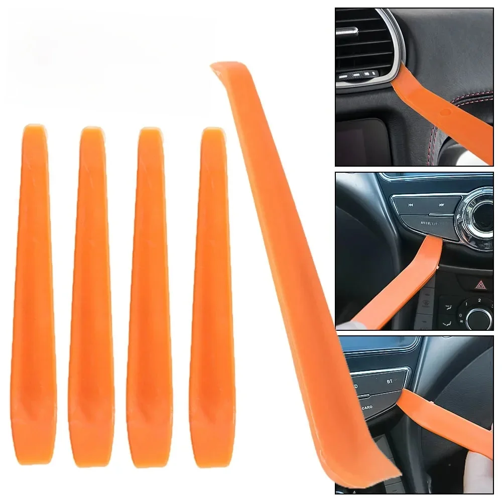 Outil professionnel de retrait de garniture de panneau de barre de levier en plastique de voiture, réglage de Navigation Audio, outils de démontage, accessoires automobiles