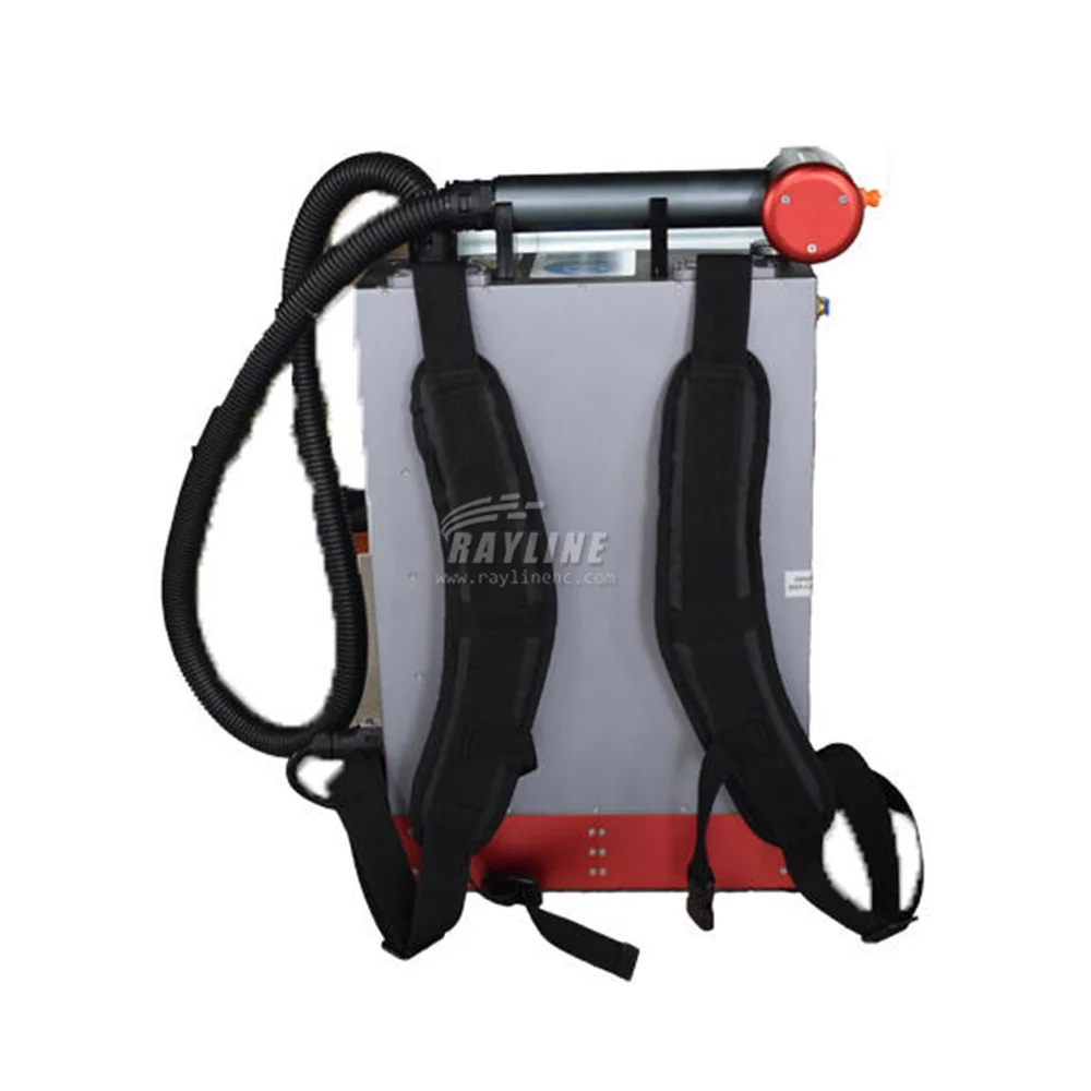 Safe and Efficient Backpack Portable Laser Cleaning Machine 100W Pulse Laser Metal Cleaning Machine Rust Remover For Paint