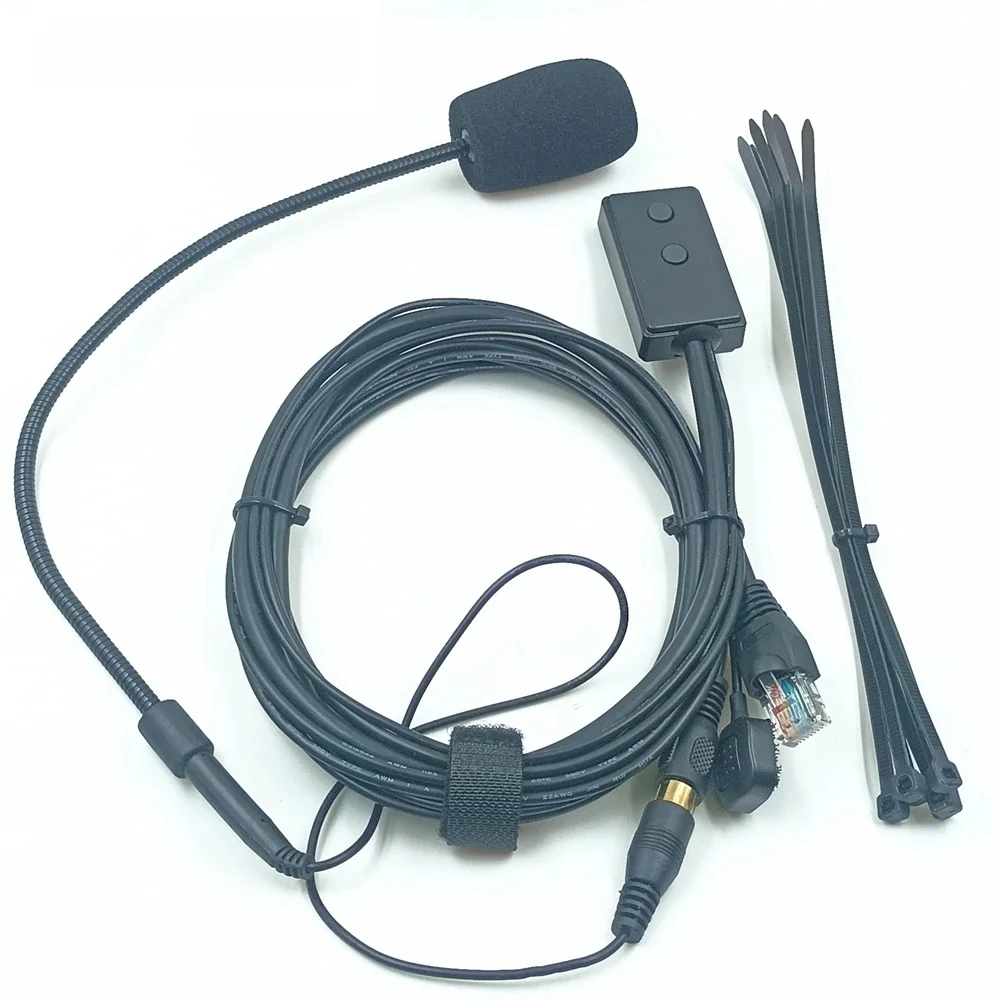 Zestaw na palce PTT 8 Pin mikrofon bezprzewodowy głośnik dla Kenwood TK-768G TK-862G TK-762G TM-271 TM-471 Radio samochodowe TK-868G — zdjęcie 2