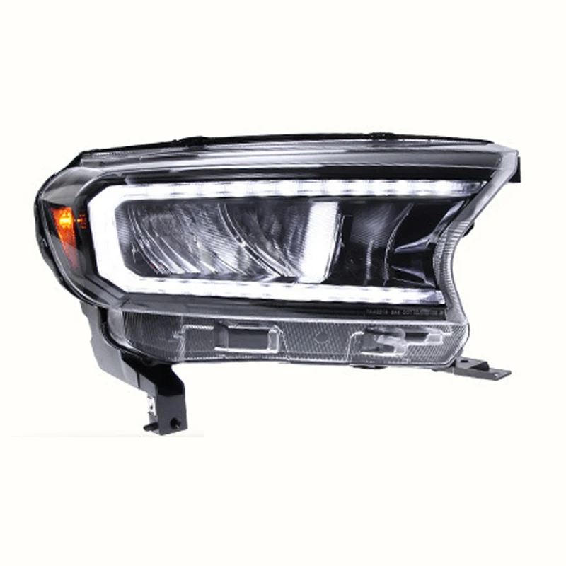 LED Headlight Assembly Front Lamp Daytime Running Lights Modified Ranger Streamer Turn Signal For Ford Road Shaker 2016-2019