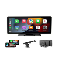 10.26 inch Portable Car Screen Wireless for ios Carplay & Android Auto, HD Touchscreen, Multiple Audio Output