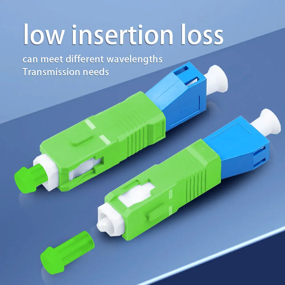 Sc/apc macho-lc/upc adaptador de fibra fêmea conversor híbrido medidor de potência óptica localizador visual de falhas conector 9/125 1310 1550nm