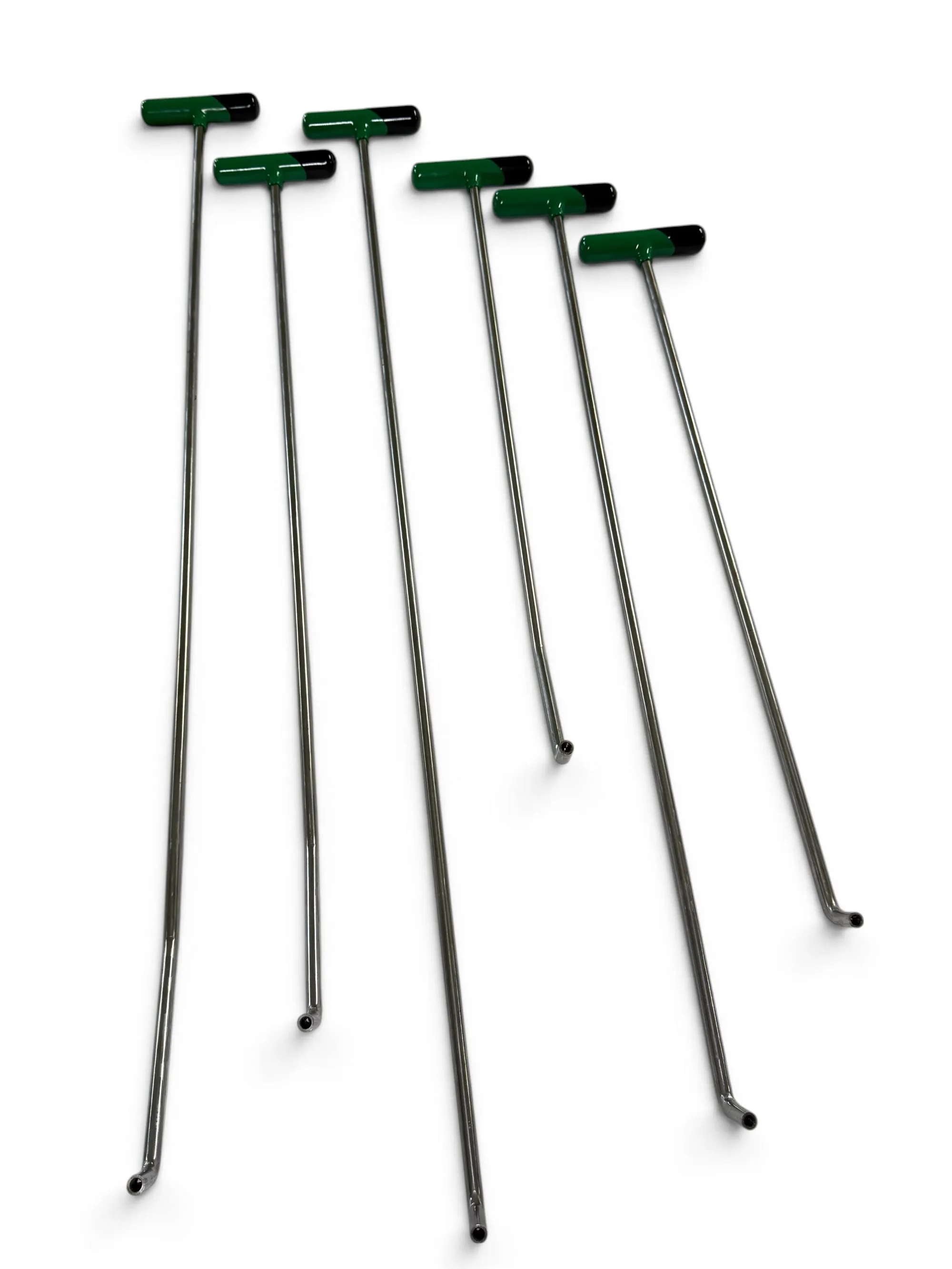 PDR Tools Single & Double Bend Hook Rods 80 100 120 cm - 12mm Heavy Duty Stainless Steel Dent Removal Tools