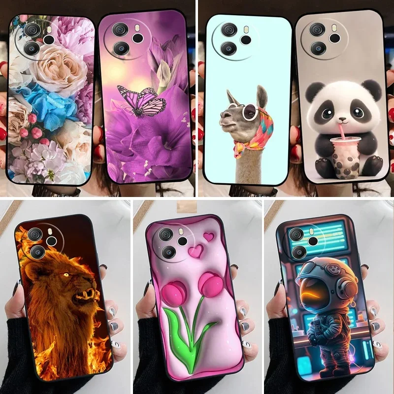 Etui Blackview SHARK 8 Fashion Soft Silicone Back Cases dla Blackview SHARK 8 SHARK8 Pokrowiec na telefon etui Fundas Cute Cartoon — zdjęcie 2