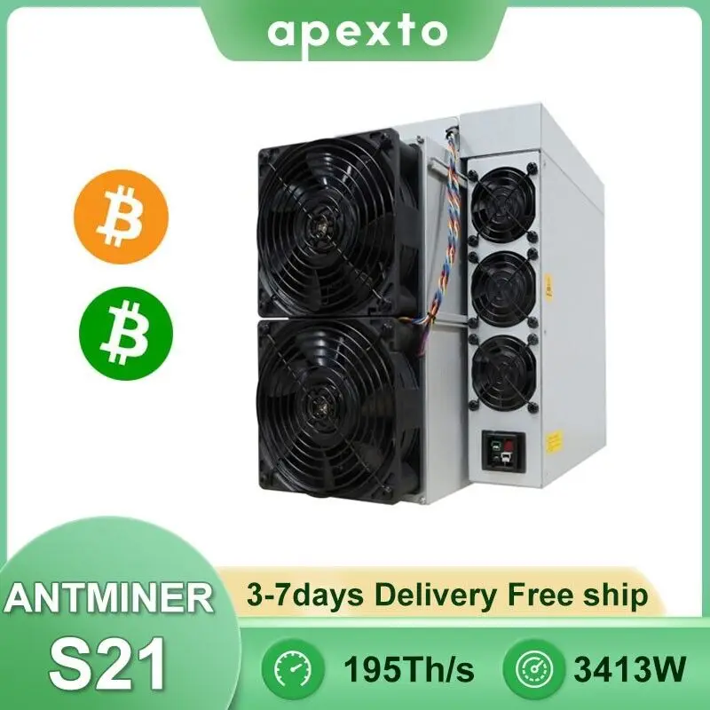 COMPRE 5 GANHE 3 GRÁTIS BITMAIN Antminer S21 Pro 234T BTC Miner - BITMARS