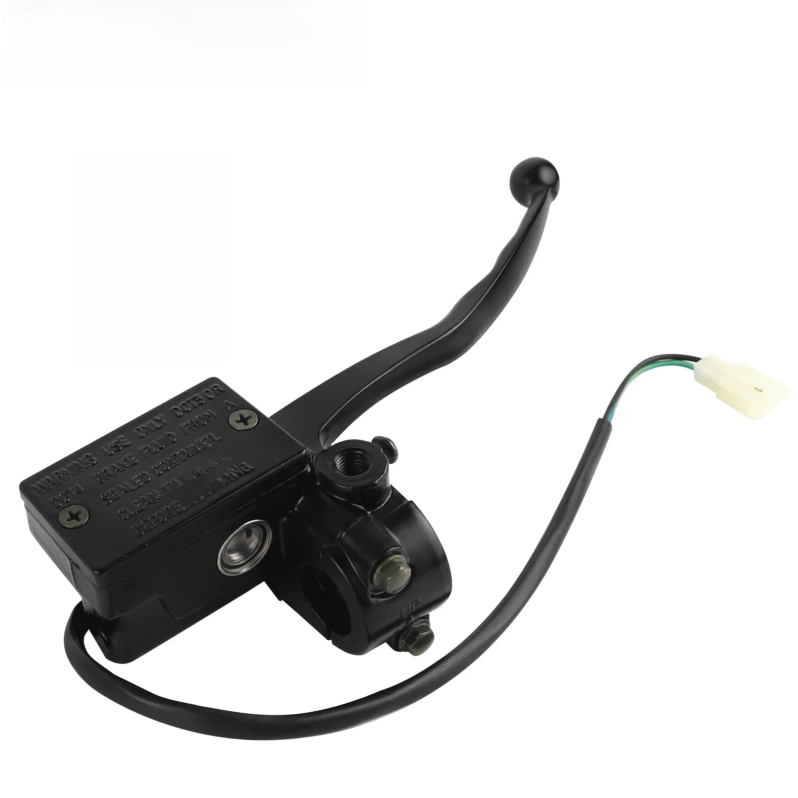 Prawa dźwignia pompy hamulcowej hydraulicznej 7/8'' do Yamaha XT600 XT550 XT350 TT250 XT225 ATV Quad Moped — zdjęcie 2
