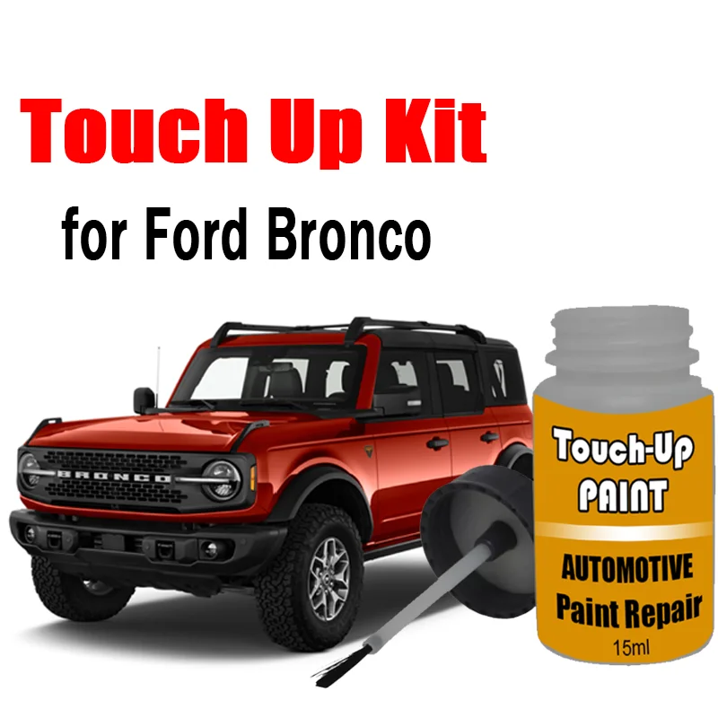 

Car Touch-Up Paint Kit (with brush) for Ford Bronco/Bronco Sport Paint Scratch Remover Car Paint Care Accessories