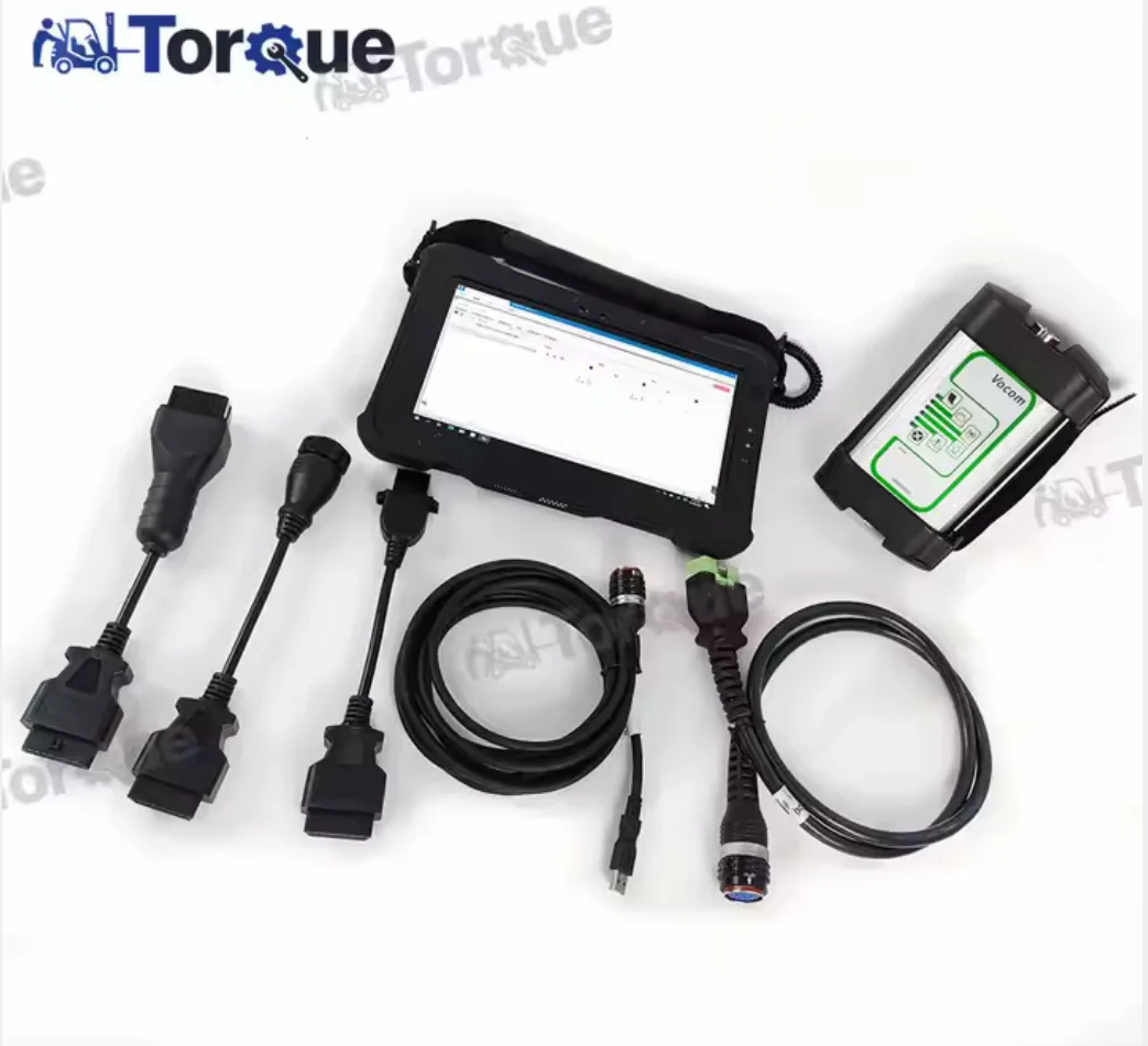 CF54 laptop/Xplore tablet for Vocom Tech Tool Truck Excavator Bus Euro6 Tool for Renault UD MACK 88890300 Diagnostic Kit